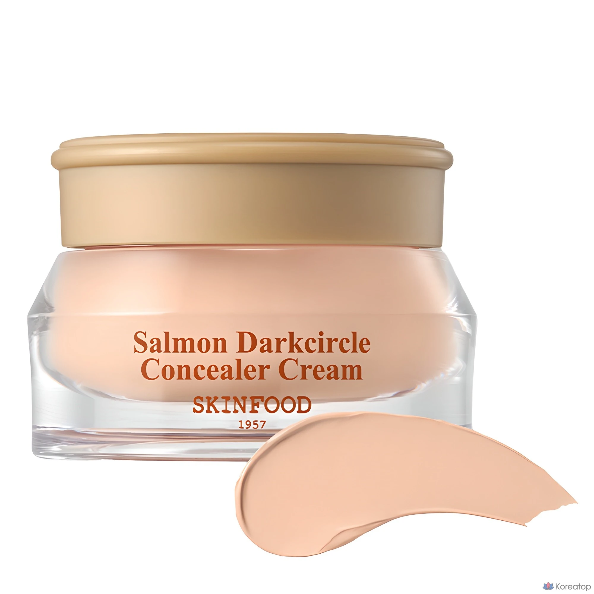 Консилер-крем Skinfood Salmon Dark Circle Concealer Cream, оттенок 1, 10 г, 1 шт.