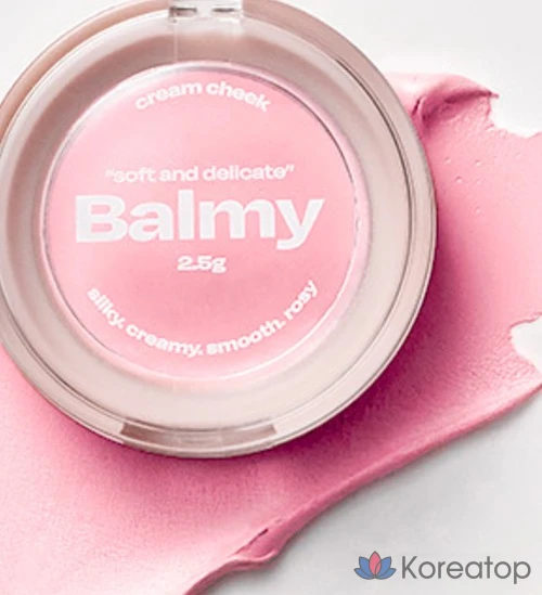 Кремовые румяна ALTERNATIVE STEREO Bami Cream Cheek, оттенок 09 Cotton Candy, 2.5 г, 1 шт., фото 4