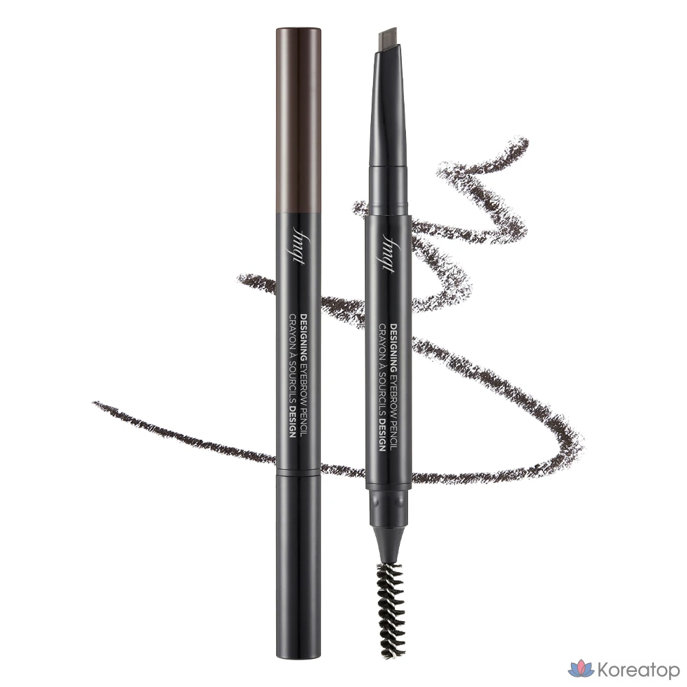 Карандаш для бровей FMGT Designing Eyebrow Auto Pencil, оттенок 04 Black Brown, 0.3 г, 1 шт.