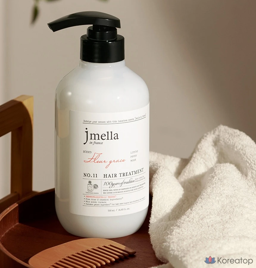 Кондиционер для волос Jmella En France Fleur Grace Hair Treatment Rich &amp; Peony, 500 мл, 1 шт.