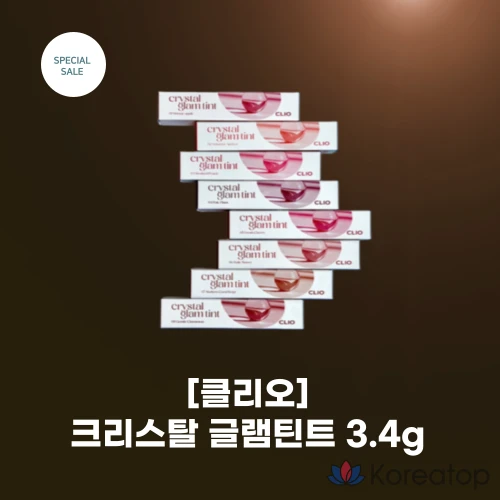 Тинт для губ Clio Crystal Glam Tint, оттенок 12 Firely Rose, 3.4 г, 1 шт.