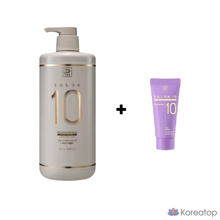 Шампунь Mise en Scene Salon 10 Protein, 1.15 л, 1 шт.