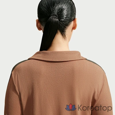 Поло женское Nike Skims Stretch Knit Long Sleeve Polo Top, фото 8