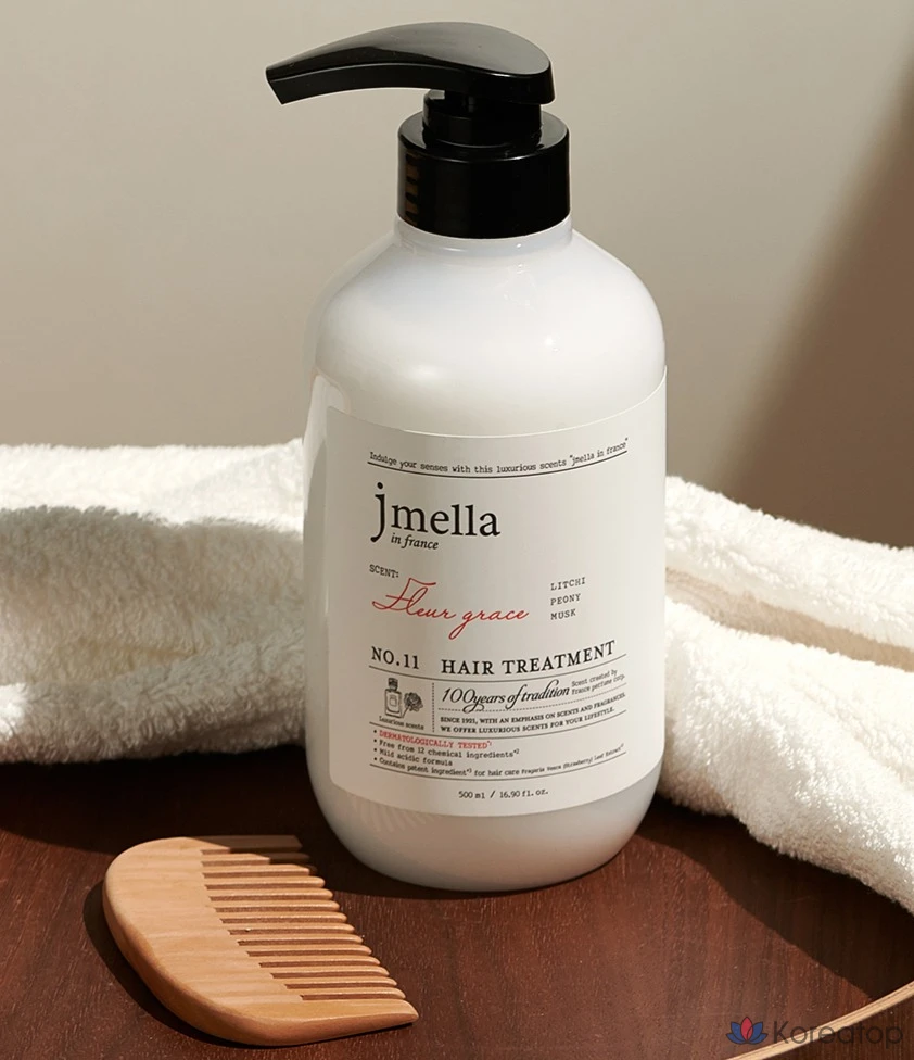 Кондиционер для волос Jmella En France Fleur Grace Hair Treatment Rich &amp; Peony, 500 мл, 1 шт.