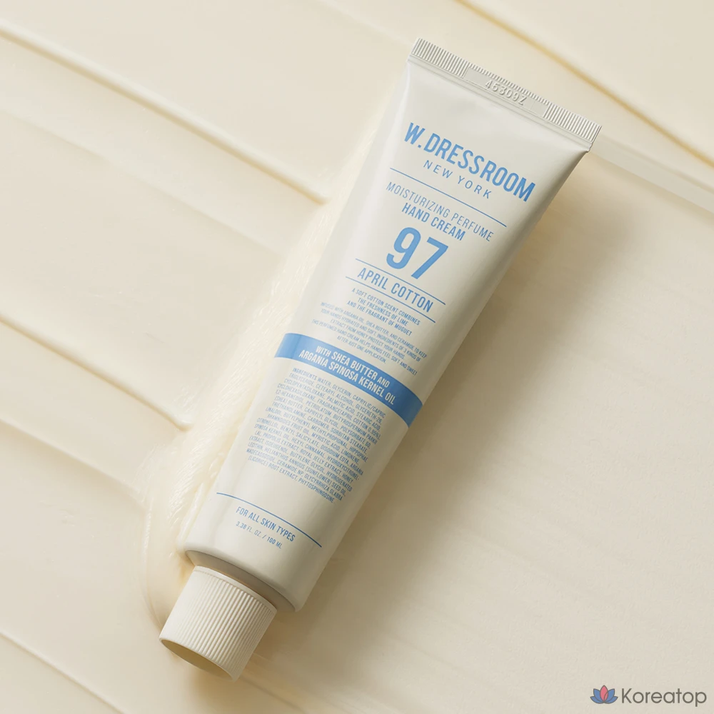 Крем для рук W.Dressroom Perfume Hand Cream 97 April Cotton, 100 мл, 1 шт., фото 2