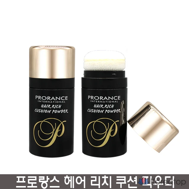 Кушон-пудра для волос Prorance Hair Rich Cushion Powder, оттенок 03 Black, 1 шт.