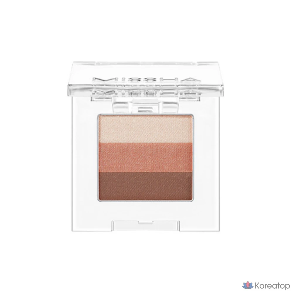Тени для век Missha Triple Shadow 14 Dewy Apricot, 2 г, 1 шт.