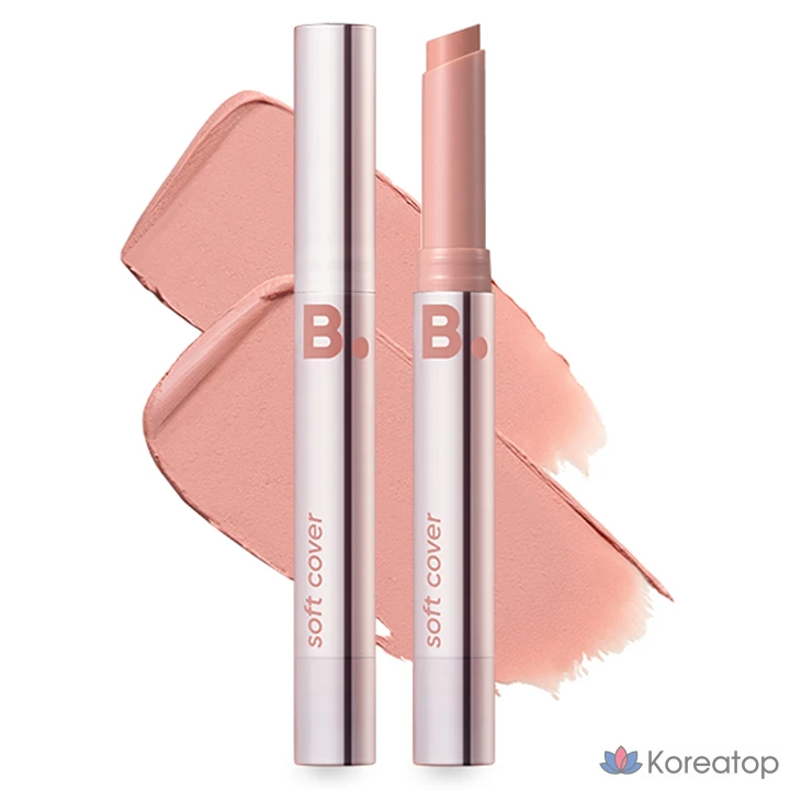 Бальзам для губ Banila Co Cover Lip Base, оттенок Soft Pale, 1.7 г, 1 шт.