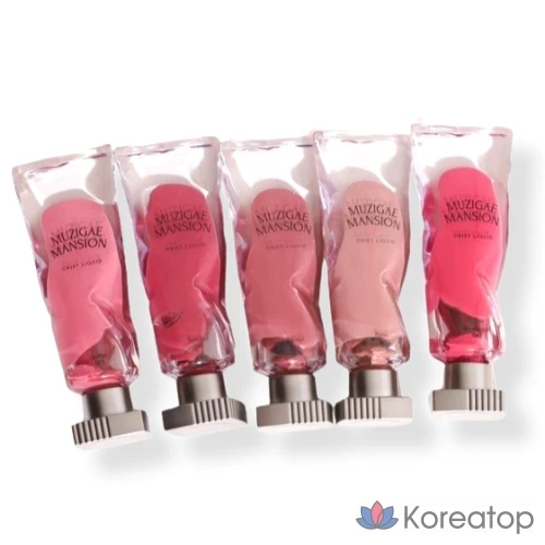 Тинт для губ Muzigae Mansion Objet Liquid Tint, оттенок 001 Barely, 6 мл, 1 шт.