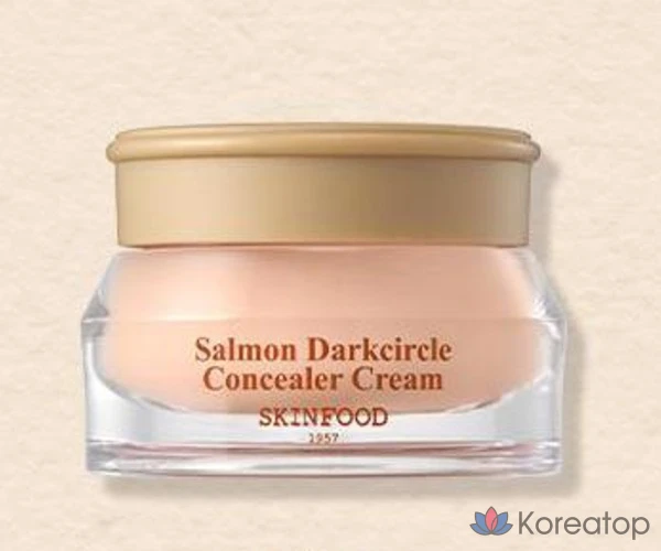 Консилер-крем Skinfood Salmon Dark Circle Concealer Cream, оттенок 1, 10 г, 1 шт.