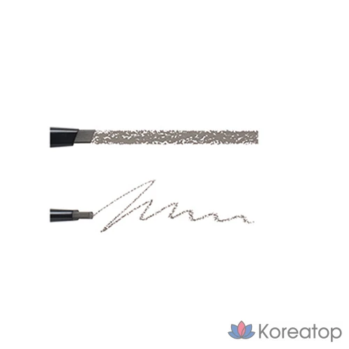 Карандаш для бровей FMGT Designing Eyebrow Auto Pencil, оттенок 04 Black Brown, 0.3 г, 1 шт., фото 3