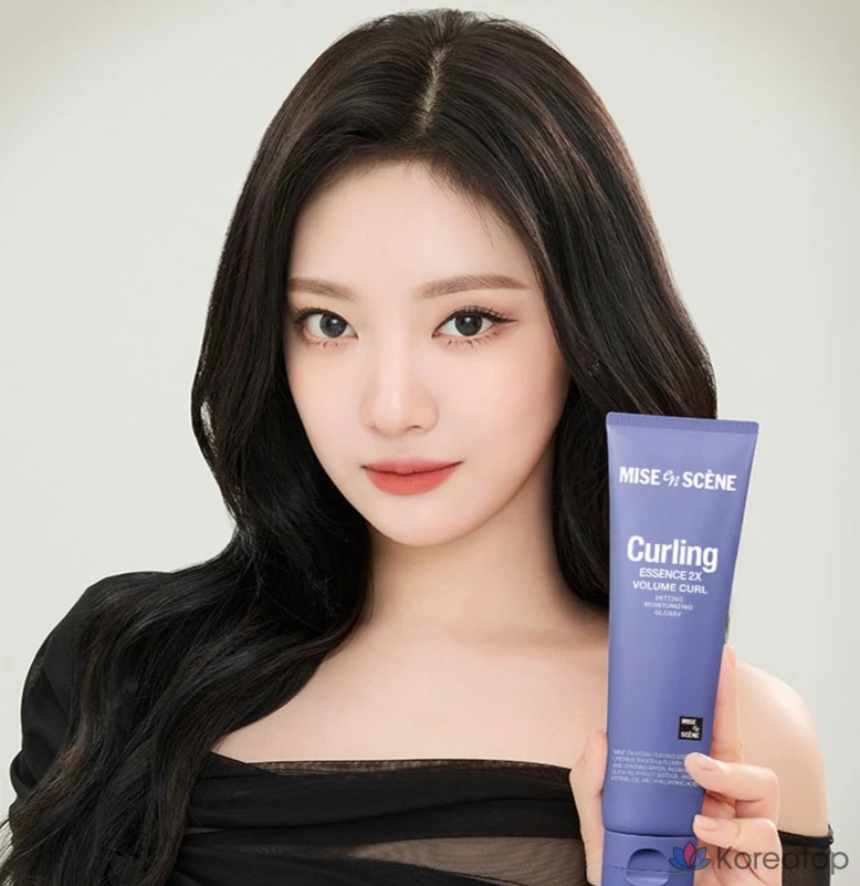 Эссенция для укладки волос Mise en Scene Curling Essence 2X Volume Curl Cream, 150 мл, 1 шт.