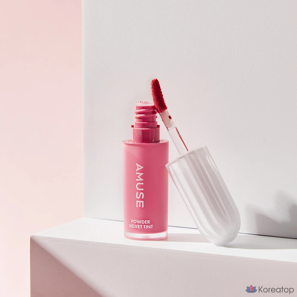 Тинт для губ AMUSE Powder Velvet Tint, оттенок 06, 1 шт., фото 4