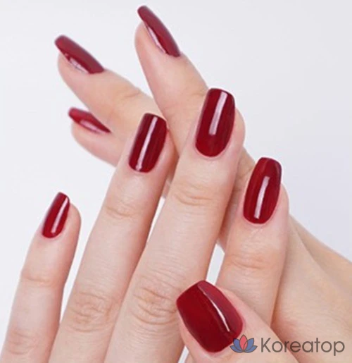 Гель-лак для ногтей FMGT Easy Gel Color Nail 19, оттенок 13RD Burgundy Scent, 10 мл, 1 шт., фото 3