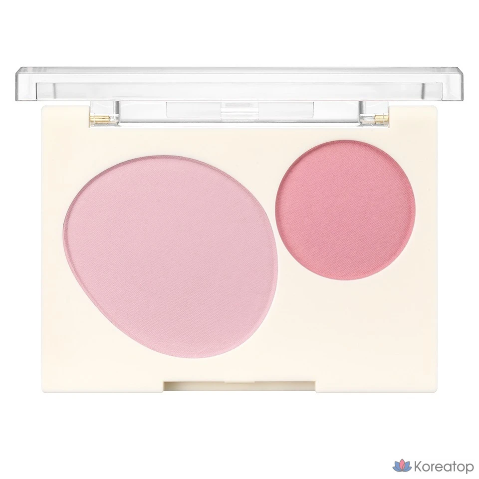 Блушер Giverny Fluffy Dual Blusher, оттенок 03 Cloud Pink, 7.4 г, 1 шт.