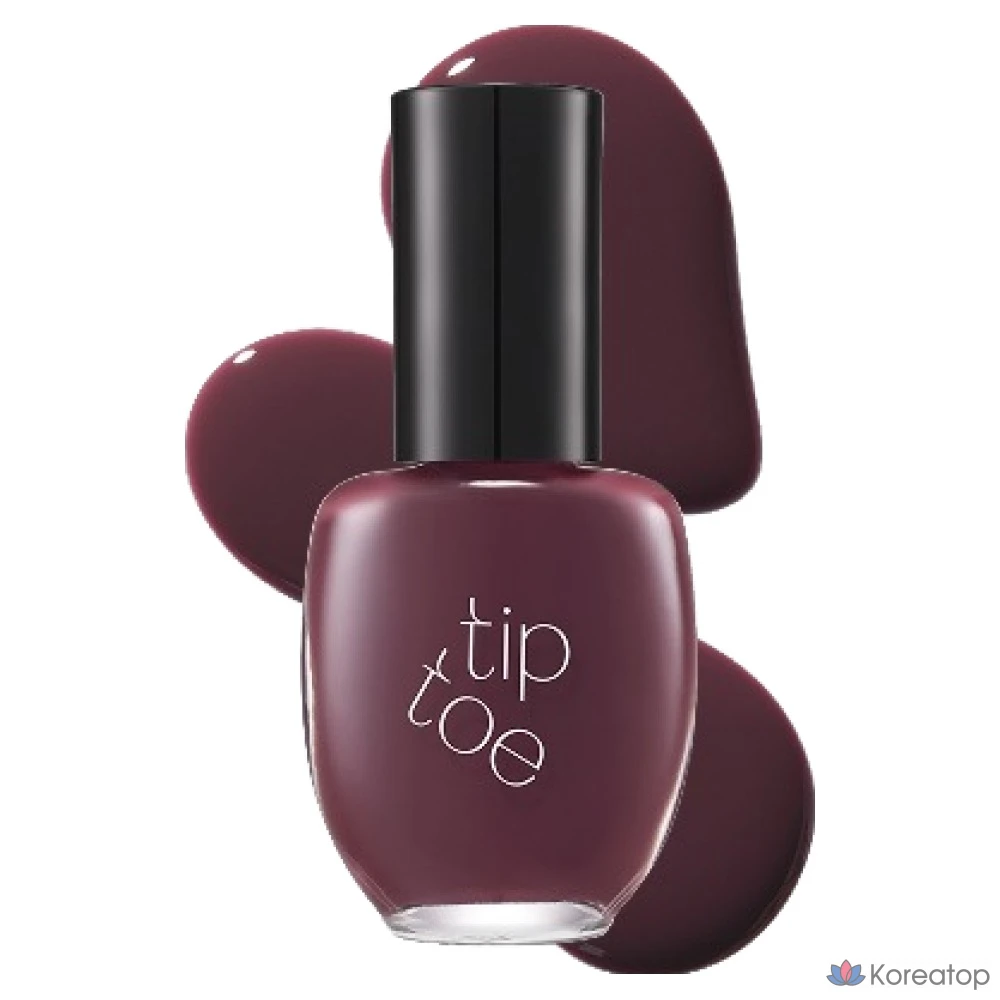 Лак для ногтей Tip Toe Andante Nail Polish, оттенок 209 Garnet Rose, 10 мл, 1 шт.