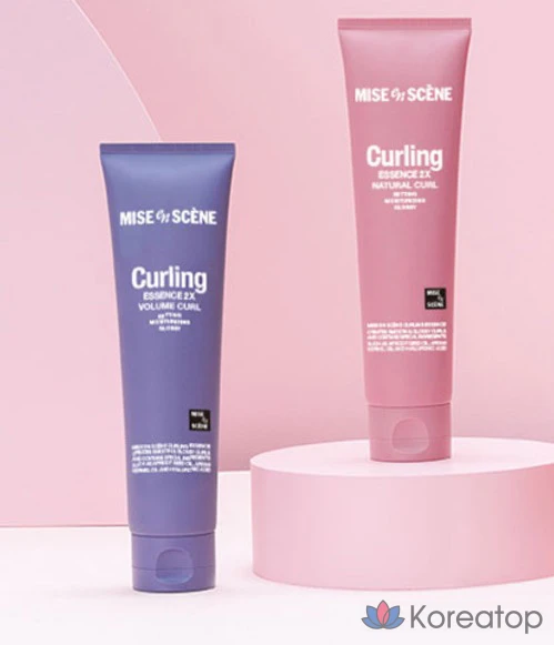 Эссенция для укладки волос Mise en Scene Curling Essence 2X Volume Curl Cream, 150 мл, 1 шт.