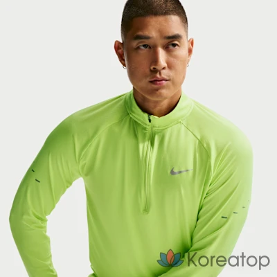 Беговая кофта на молнии мужская Nike Stride Dri-FIT Half-Zip Running Mid Layer, фото 3