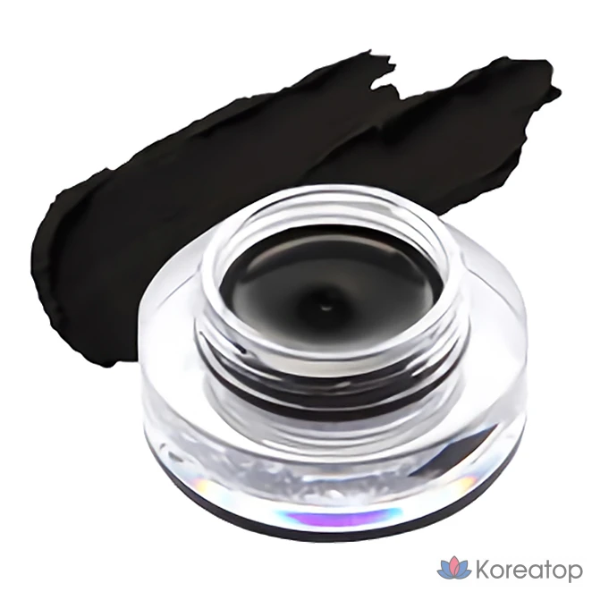 Гель-подводка для глаз Tony Moly Back Gel Eyeliner Long Brush, оттенок 01 Black, 1 шт., фото 7
