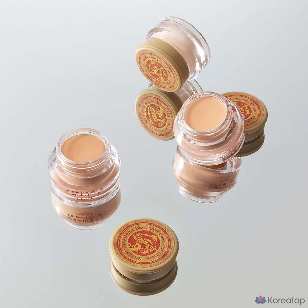 Консилер-крем Skinfood Salmon Dark Circle Concealer Cream, оттенок 1, 10 г, 1 шт.