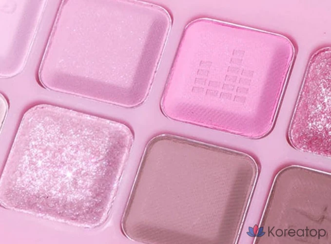 Палетка теней для век Lilybyred Mood Keyboard Eye Palette, оттенок 09 Milky Berry Stereo, 1 шт., фото 3