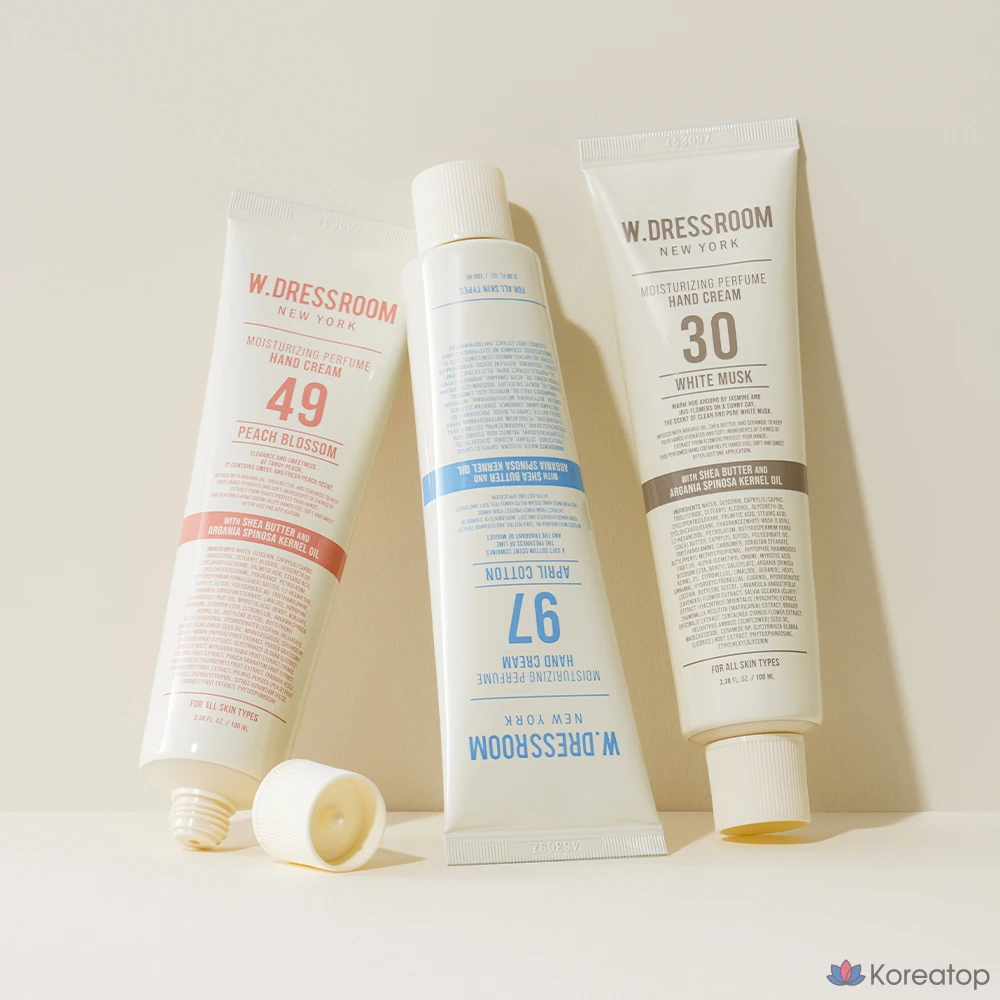 Крем для рук W.Dressroom Perfume Hand Cream 97 April Cotton, 100 мл, 1 шт., фото 6