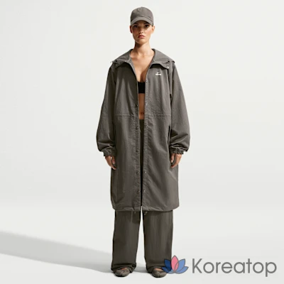 Парка женская Nike Skims Crunch Nylon Hooded Parka