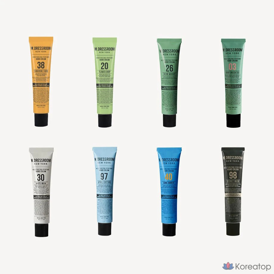 Крем для рук W.Dressroom Perfume Hand Cream 30 White Musk, 50 мл, 1 шт.