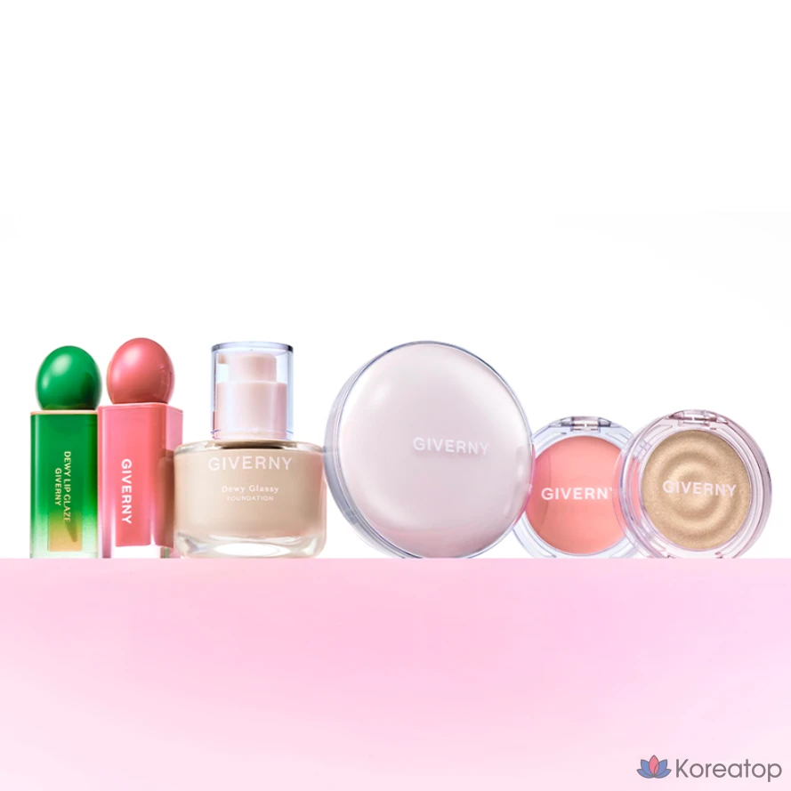 Румяна для щек Giverny Dewy Gel Glow Cream Blusher, оттенок 01 Peach Guava, 2.7 г, 1 шт., фото 8