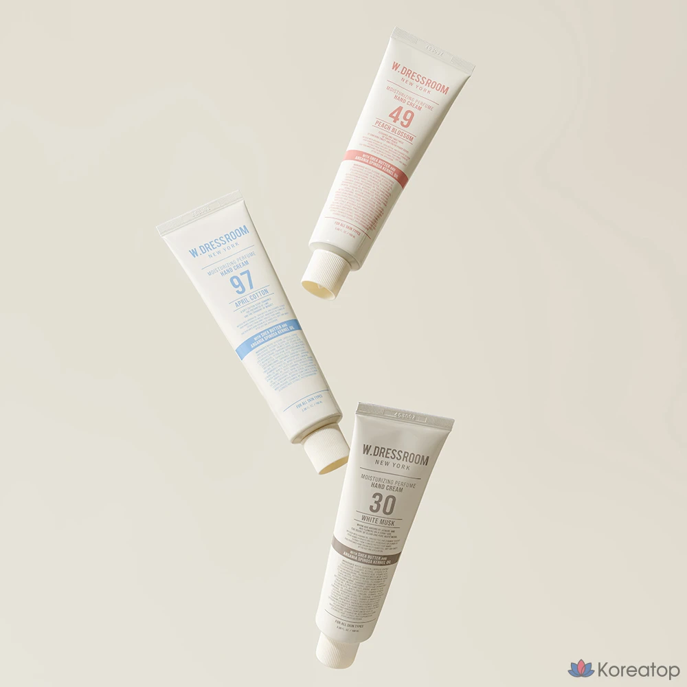Крем для рук W.Dressroom Perfume Hand Cream 97 April Cotton, 100 мл, 1 шт., фото 7