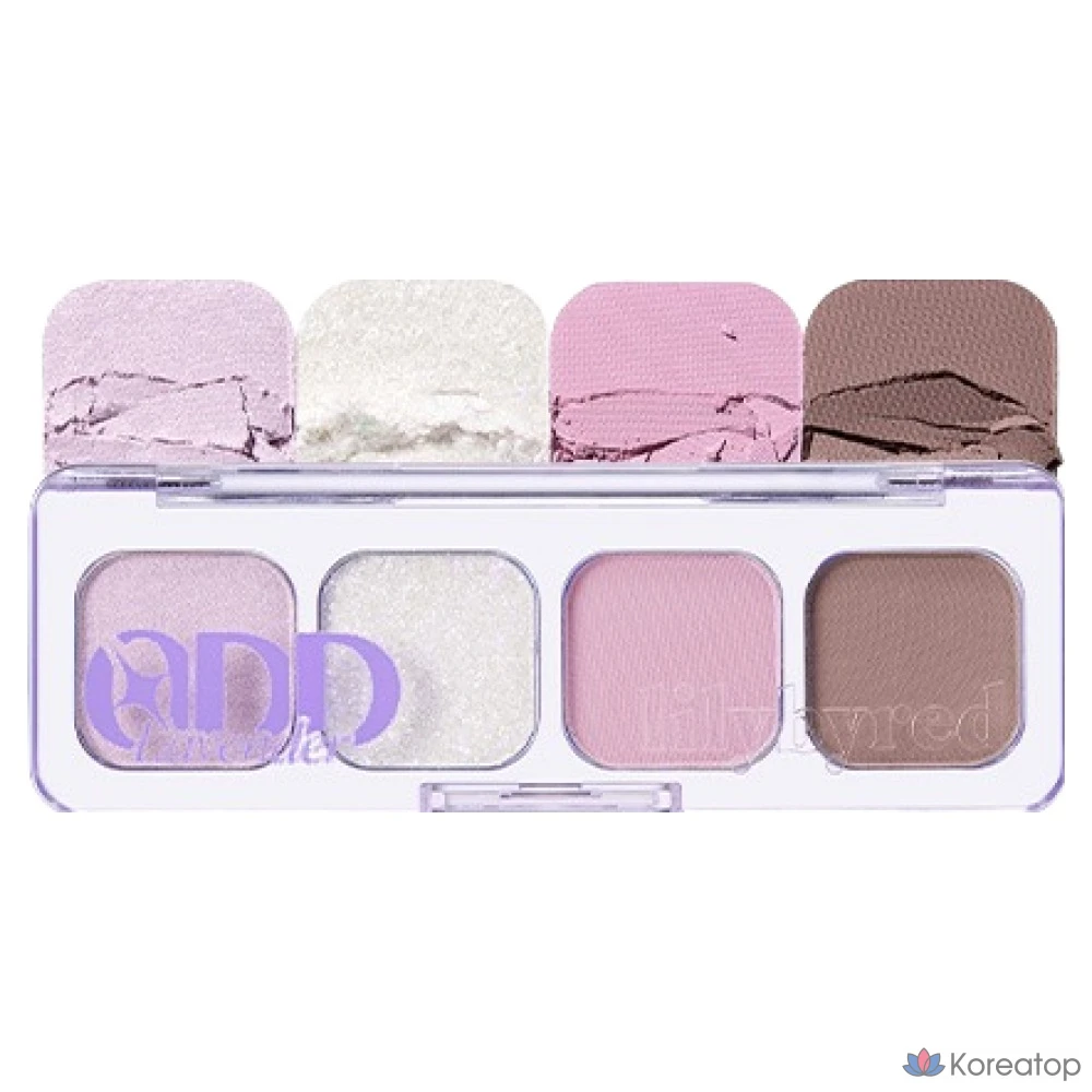 Палетка теней для век Lilybyred Mood It Palette AD, оттенок 08 Strange It, 2.75 г, 1 шт.