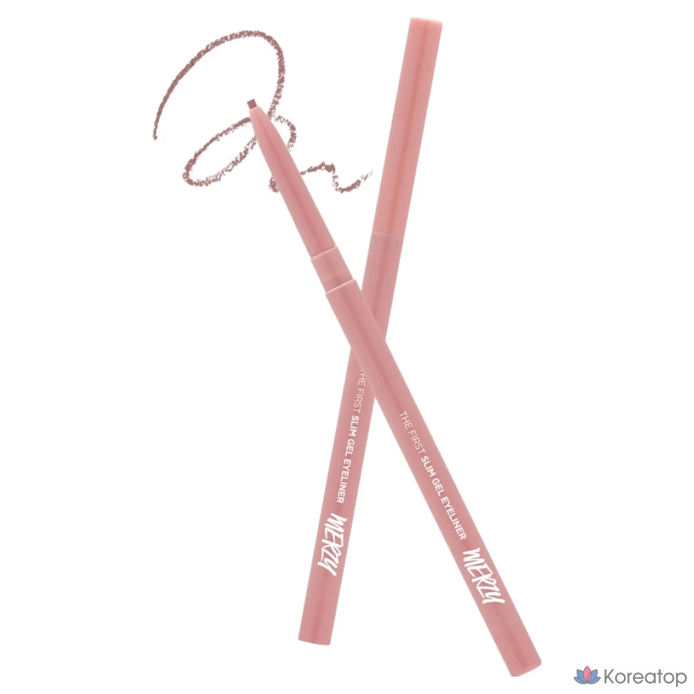 Подводка для глаз MERZY The First Slim Gel Eyeliner, оттенок GS6 Mauvrose, 0.05 г, 1 шт.