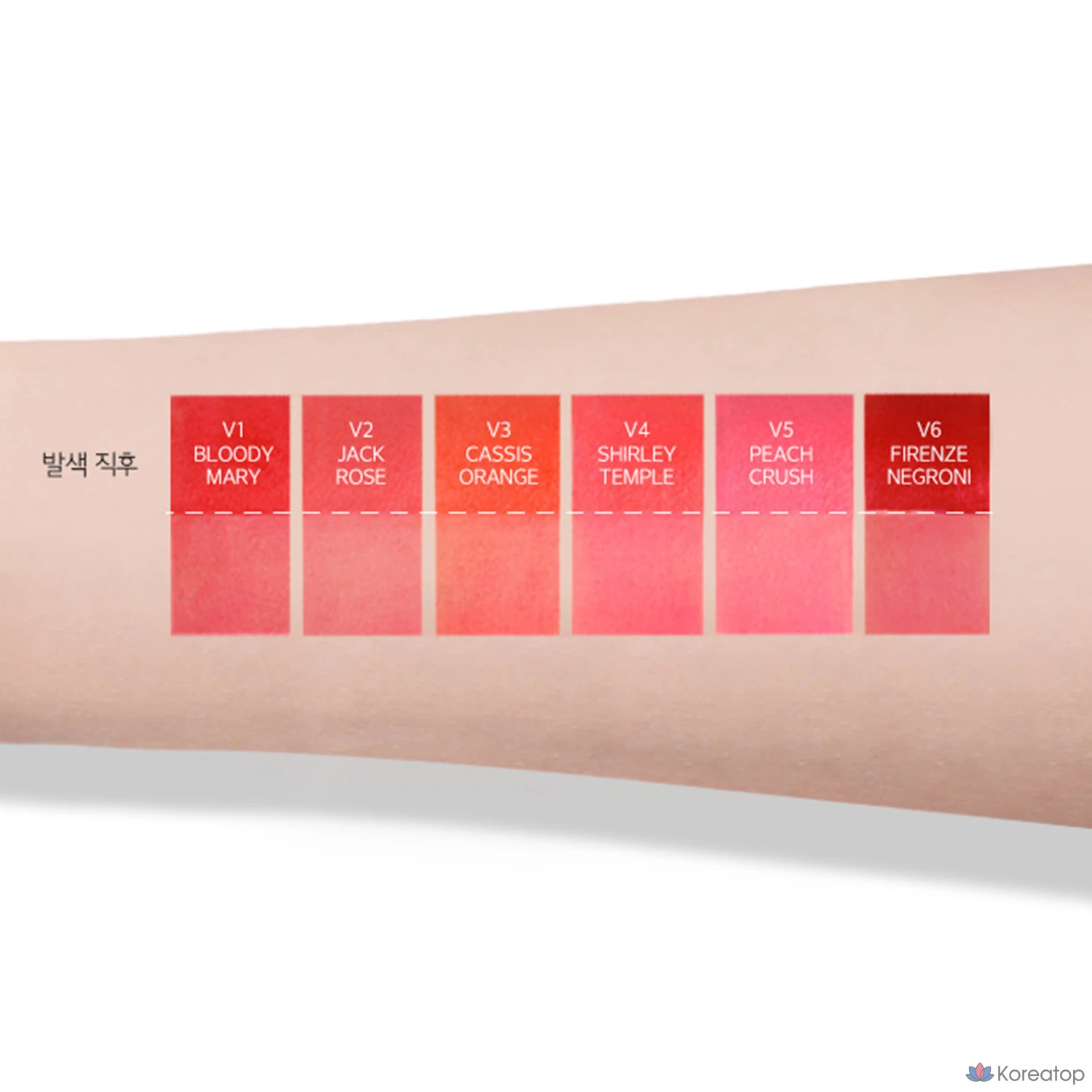 Тинт для губ MERZY The First Velvet Lip Tint, оттенок V2 Jack Rose, 4.5 г, 1 шт., фото 3