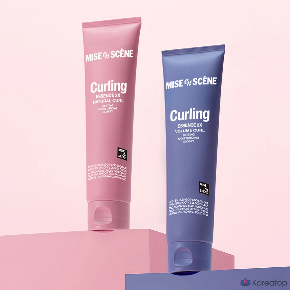 Эссенция для укладки волос Mise en Scene Curling Essence 2X Volume Curl Cream, 150 мл, 1 шт.