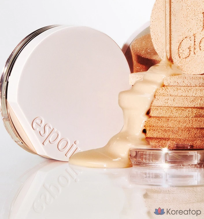 Кушон Espoir Be Glow Volume Cushion Foundation, оттенок 13 Porcelain, 13 г, 2 шт., фото 5