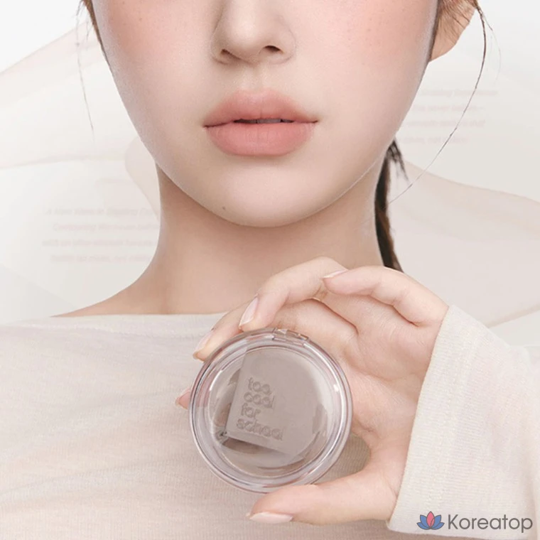Пудра-компакт Too Cool For School Veiled Contour Powder, оттенок Chestnut, 7.2 г, 1 шт., фото 9
