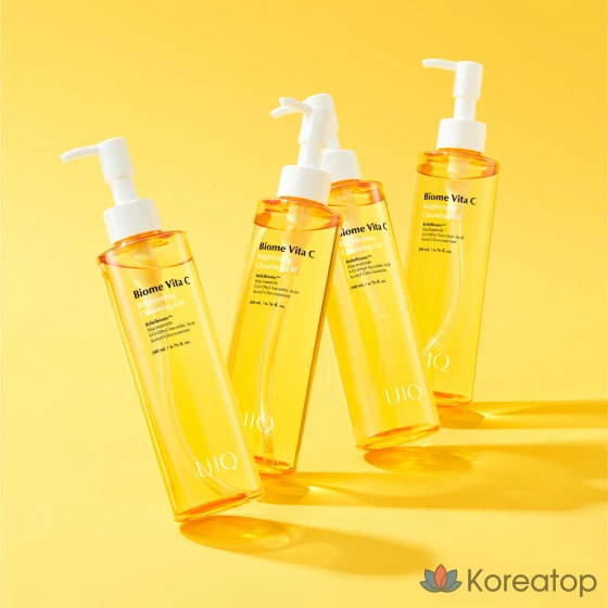 Гидрофильное масло UIQ Biome Vita C Brightening Cleansing Oil, 200 мл, 1 шт.