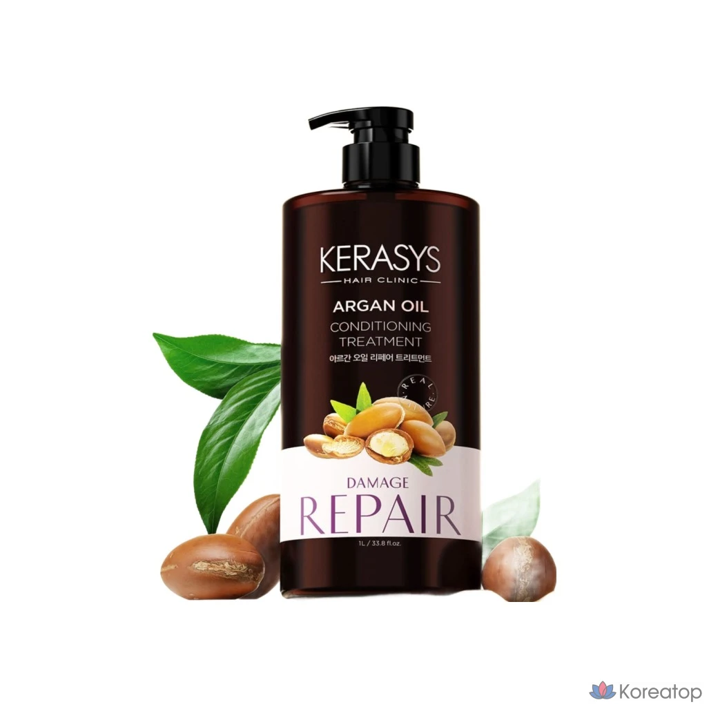 Кондиционер для волос KeraSys Argan Oil Hair Treatment, 1 л, 1 шт.