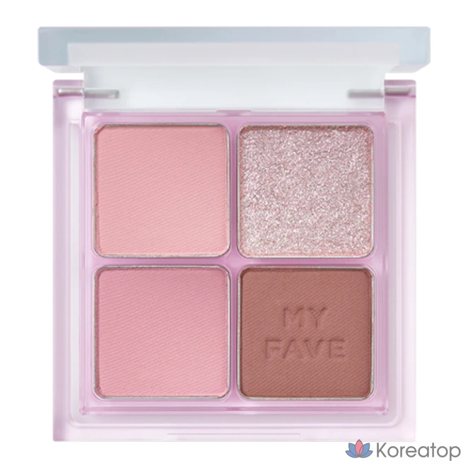 Палитра теней для век Holika Holika My Fave Eye Shadow Palette, оттенок Dreamy, 1 шт.