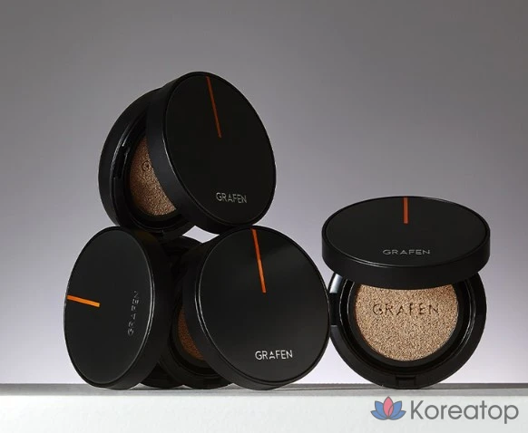 Кушон для лица GRAFEN Handsome Cover Cushion Refill, оттенок 1, 14 г, 1 шт., фото 4