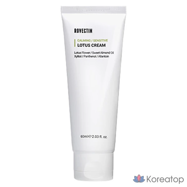 Увлажняющий крем Rovectin Calming Lotus Clean Lotus Water Cream, 60 мл, 1 шт.