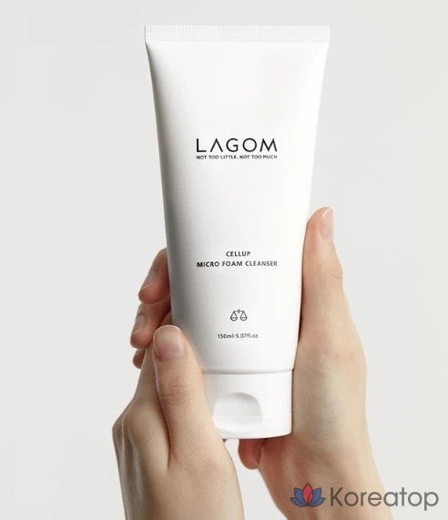 Пенка для умывания LAGOM Cellup Micro Foam Cleanser, 150 мл + 30 мл, 1 шт.