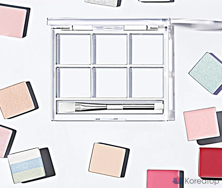 Палетка для теней Missha Custom Palette Case 6 Holes, прозрачная, 1 шт.