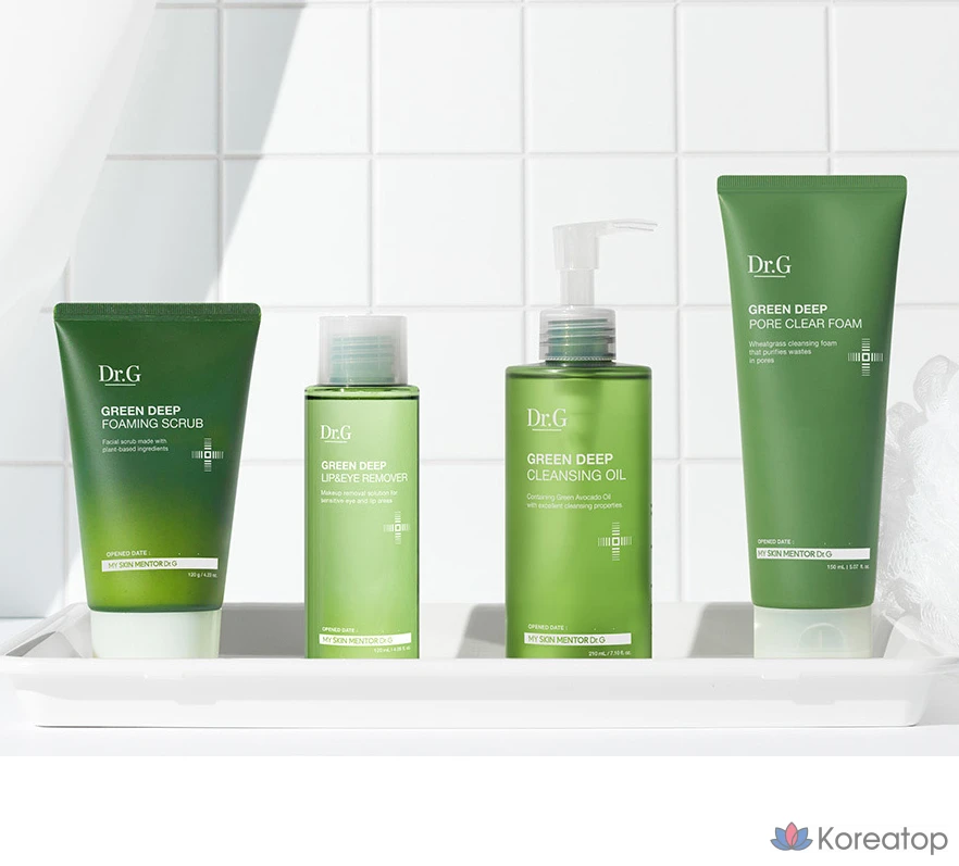 Очищающее масло Dr. G Green Deep Cleansing Oil, 210 мл, 1 шт.