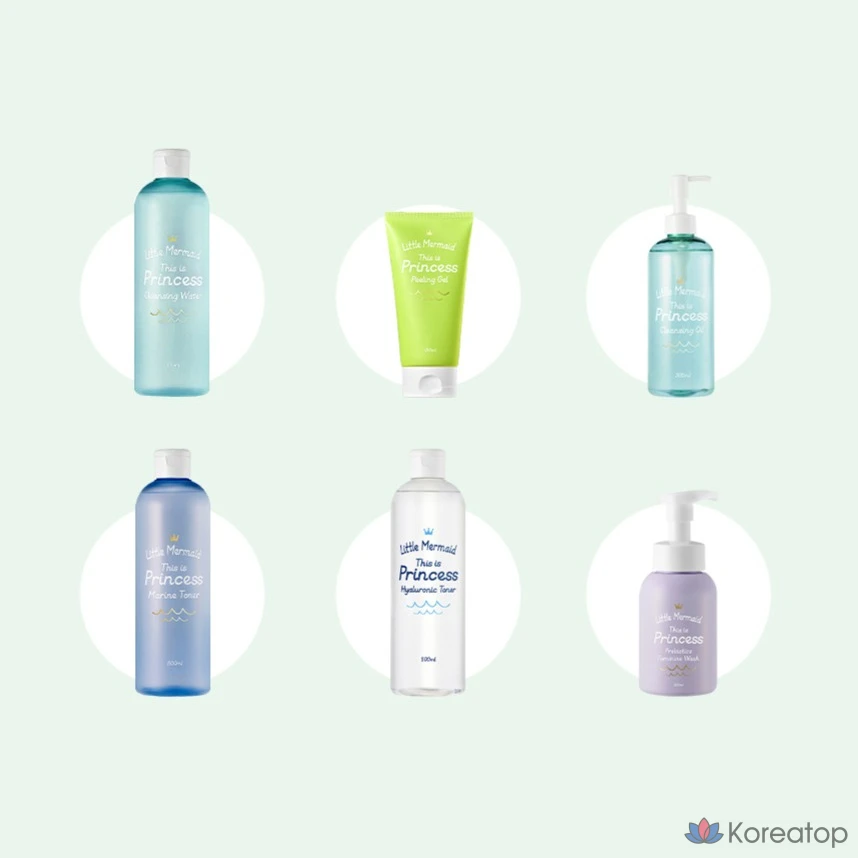 Очищающая вода Beauty Recipe Little Mermaid This Is Princess Cleansing Water, 500 мл, 1 шт.