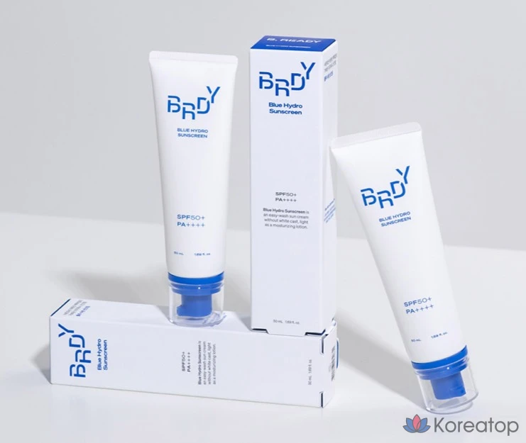 Солнцезащитный крем B.READY Blue Moisture Sun Cream SPF50+ PA++++, 50 мл, 1 шт.