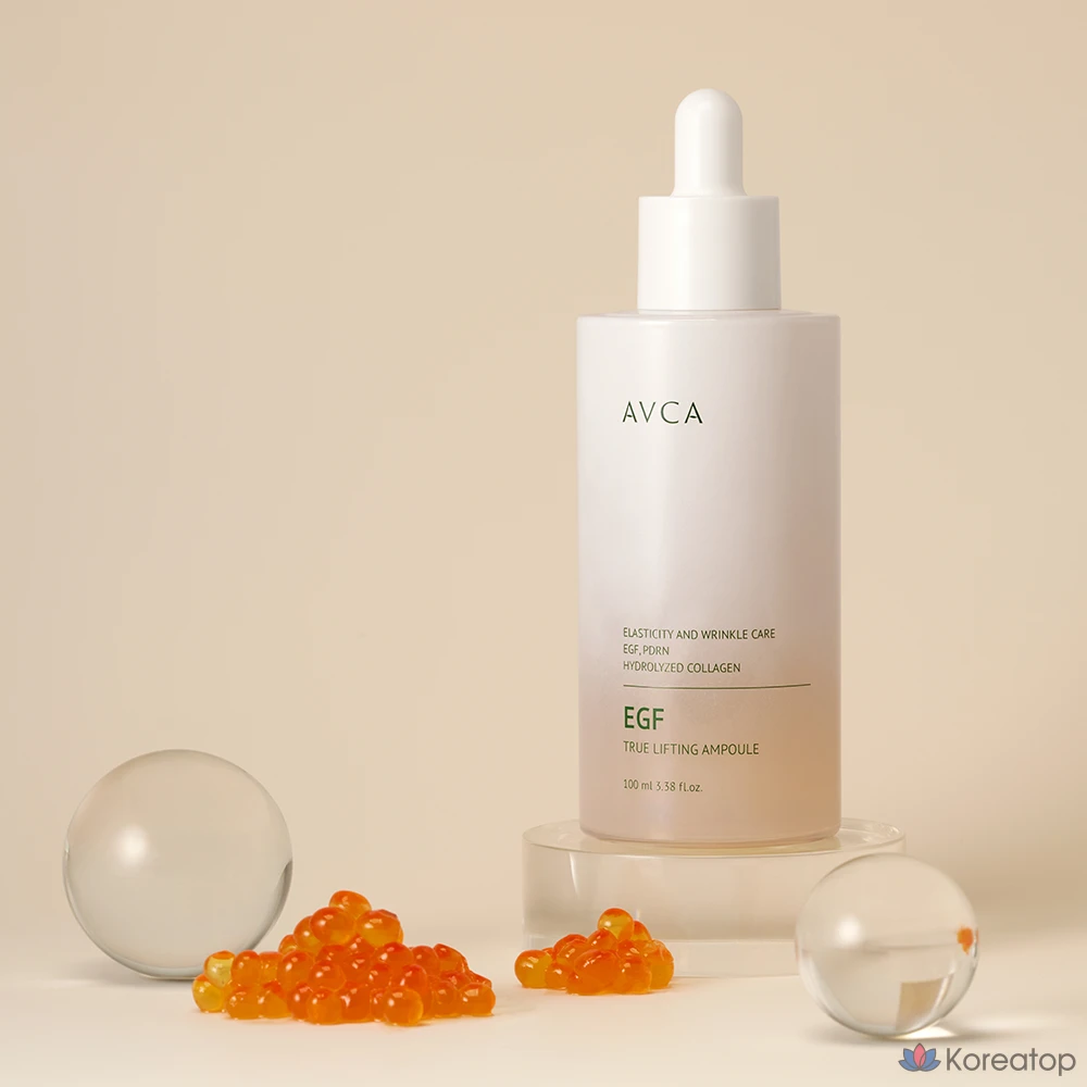 Ампульная сыворотка AVCA True Lifting EGF Elasticity Ampoule, 100 мл, 1 шт.