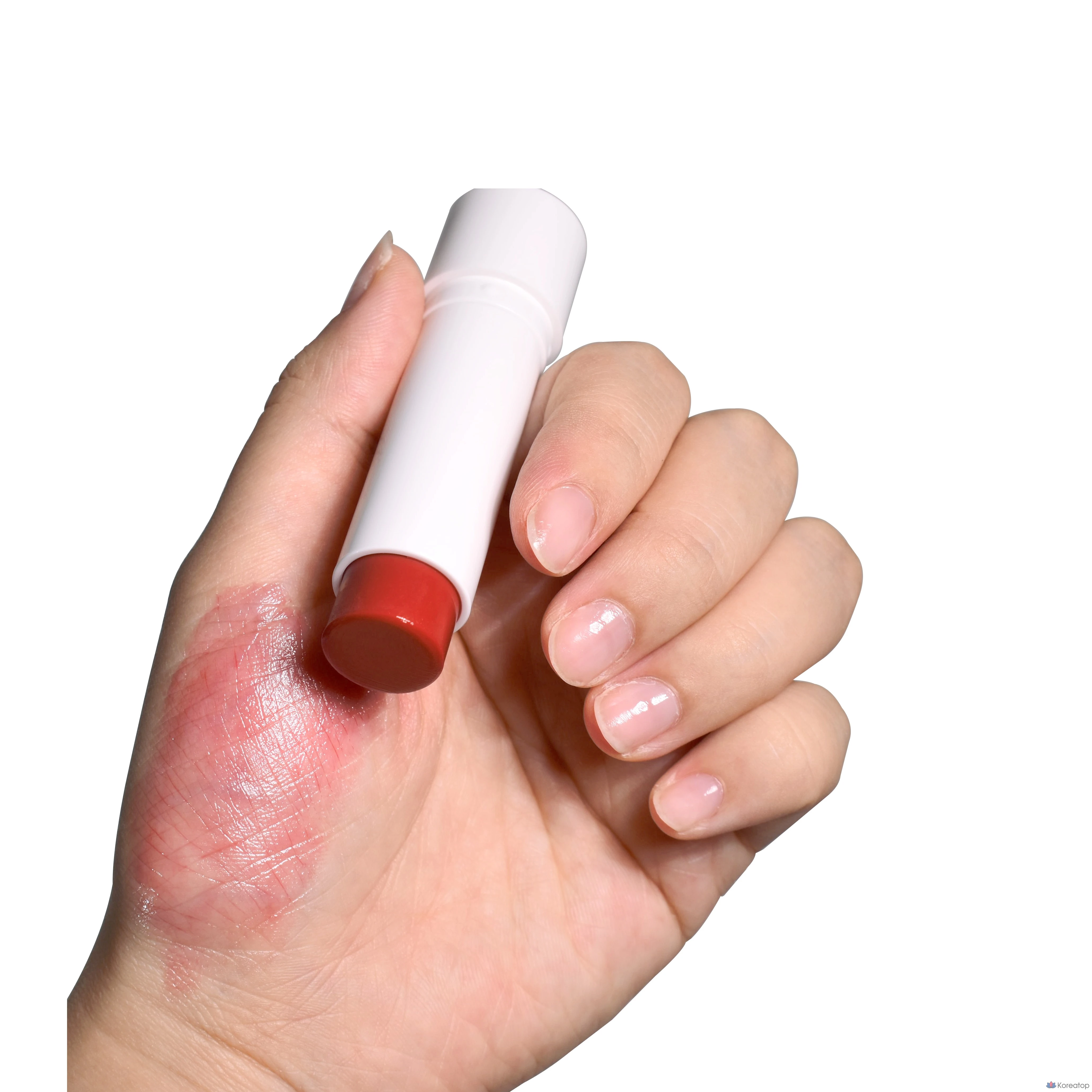 Бальзам для губ Lamelin Glow Fit Moisture Lip Balm, оттенок Cherry Red, 4.3 г, 1 шт., фото 3