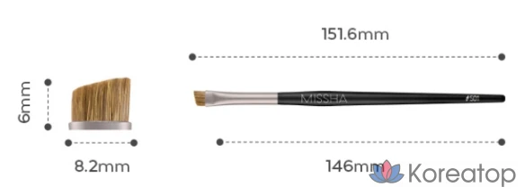 Кисть для бровей Missha Artool Brow Brush 501, 1 шт.