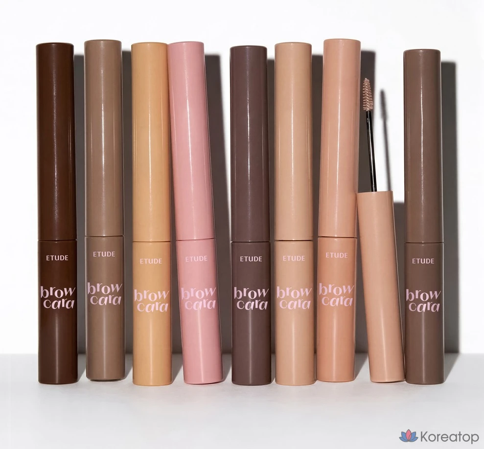 Брау для бровей Etude House Drawing Eyes Coloring Browcara, оттенок 07 City Gray, 5 г, 1 шт., фото 3